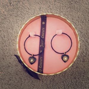 Never Worn Juicy Couture Earrings in Gift Box